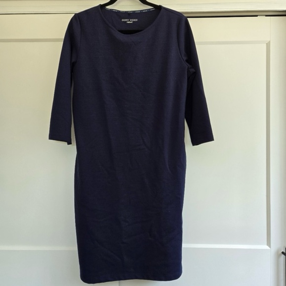 GERRY WEBER Navy blue womens dress size 10  with pockets
